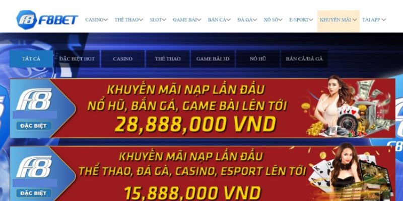 Khuyến Mãi F8BET - Cơ Hội Nhận Vốn Hoàn Cho Người Chơi